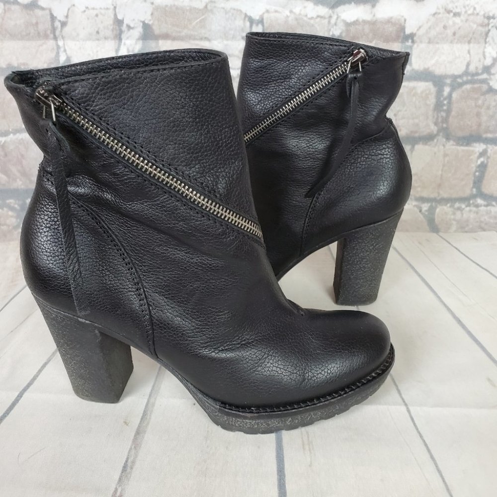 Donna Piu Italy Leather Ankle Boot 39 - Picture 1 of 14